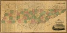Tennessee 1832 State Map